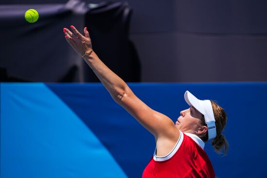 Олимпиада-2020. Теннис. Женщины. С. Эррани - А. Павлюченкова