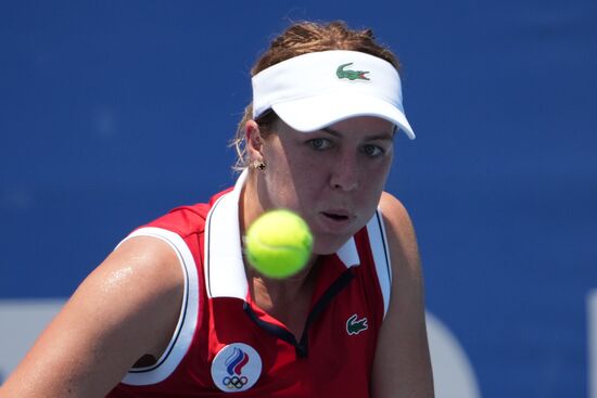 Олимпиада-2020. Теннис. Женщины. С. Эррани - А. Павлюченкова