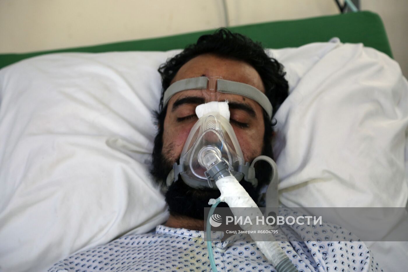 Госпиталь для лечения больных COVID-19 в Кабуле