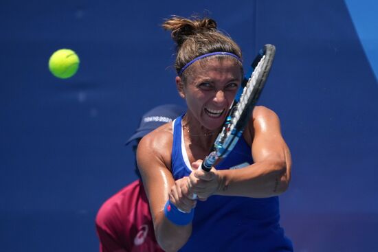 Олимпиада-2020. Теннис. Женщины. С. Эррани - А. Павлюченкова