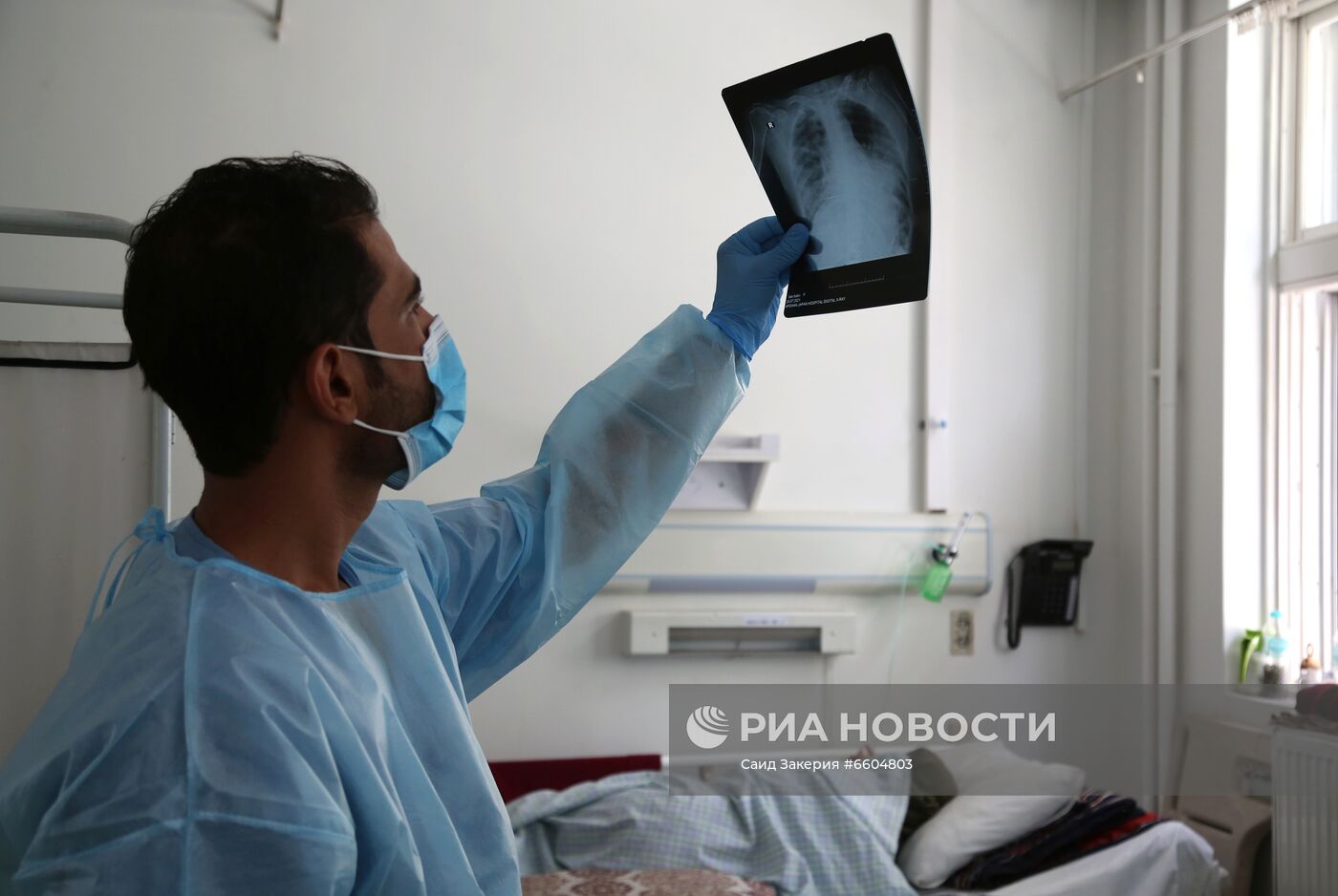 Госпиталь для лечения больных COVID-19 в Кабуле