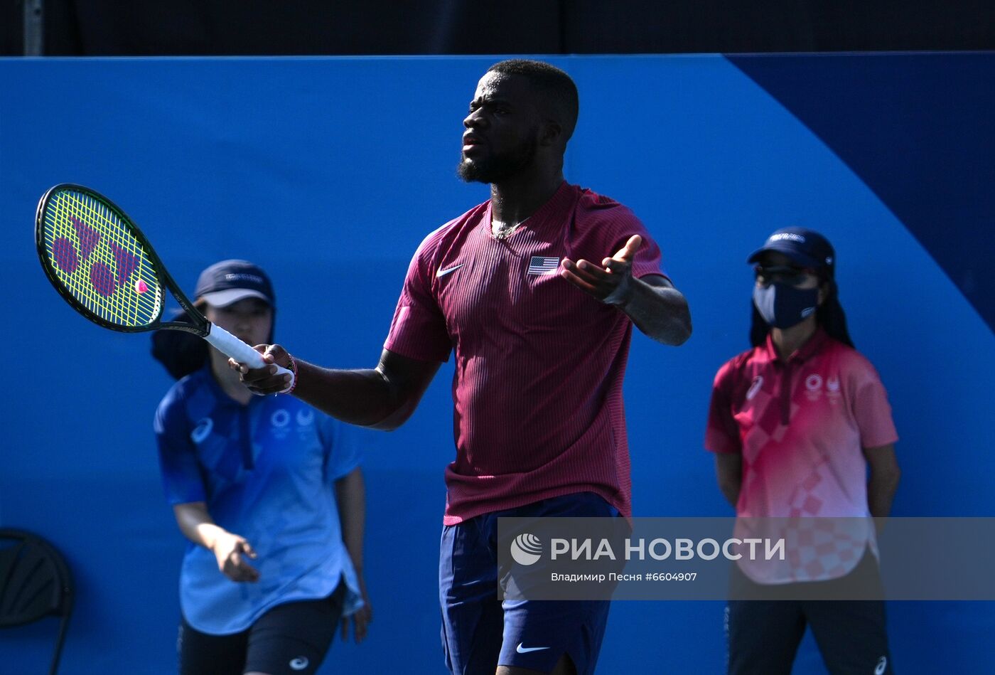 Олимпиада-2020. Теннис. Мужчины. Рублев/Хачанов - Рам/Тиафо