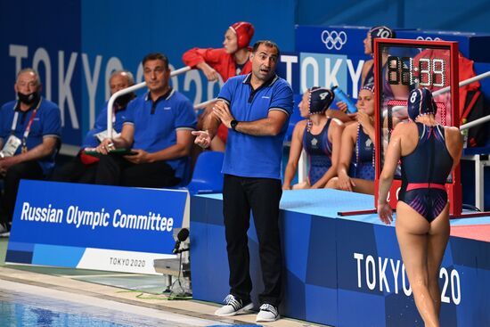 Олимпиада-2020. Водное поло. Женщины. Матч Китай - Россия