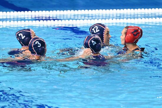 Олимпиада-2020. Водное поло. Женщины. Матч Китай - Россия