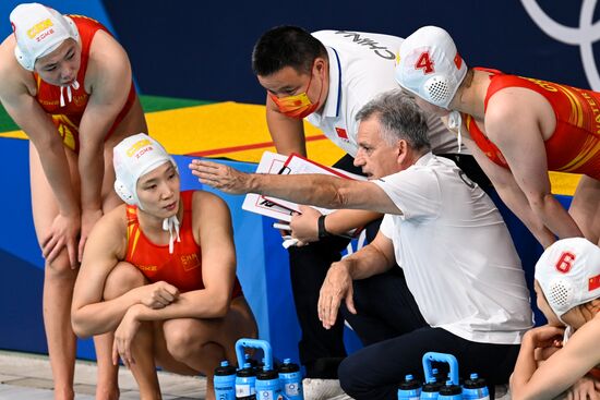 Олимпиада-2020. Водное поло. Женщины. Матч Китай - Россия