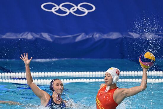 Олимпиада-2020. Водное поло. Женщины. Матч Китай - Россия