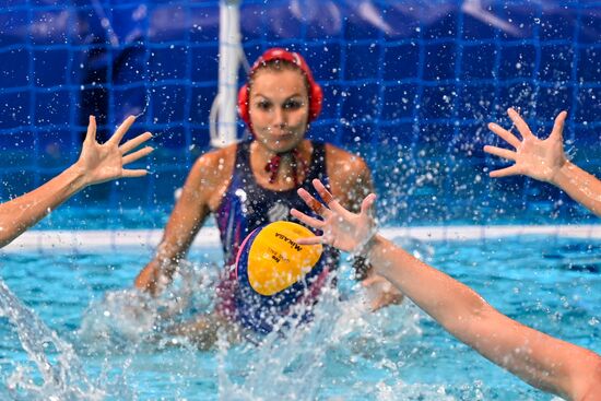 Олимпиада-2020. Водное поло. Женщины. Матч Китай - Россия