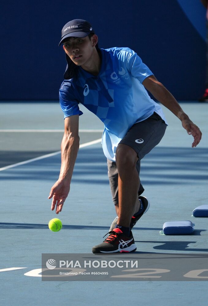 Олимпиада-2020. Теннис. Мужчины. Рублев/Хачанов - Рам/Тиафо