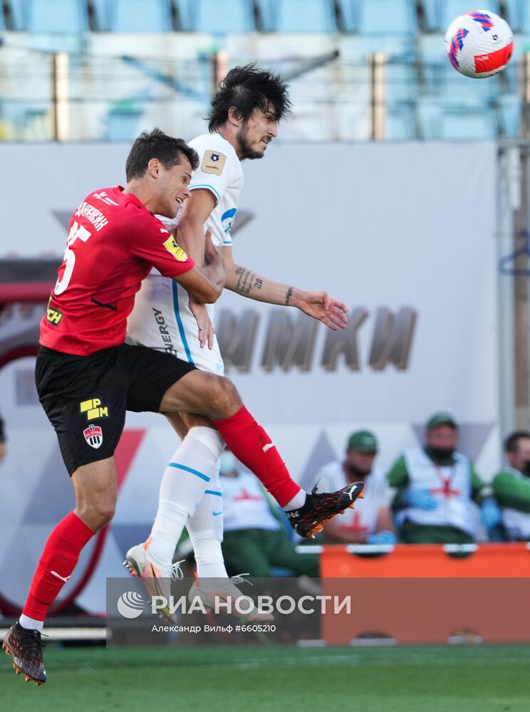 Футбол. РПЛ. Матч "Химки" - "Зенит"