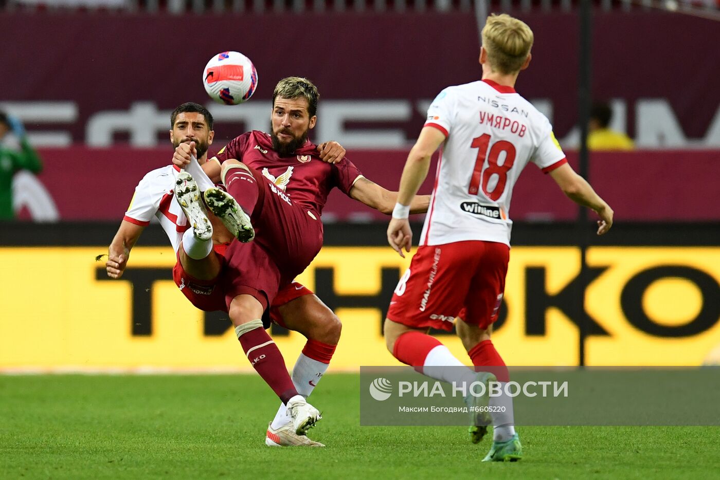 Футбол. РПЛ. Матч "Рубин" - "Спартак"