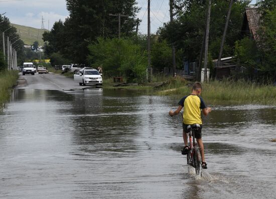 Паводки в Забайкальском крае