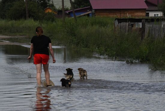 Паводки в Забайкальском крае