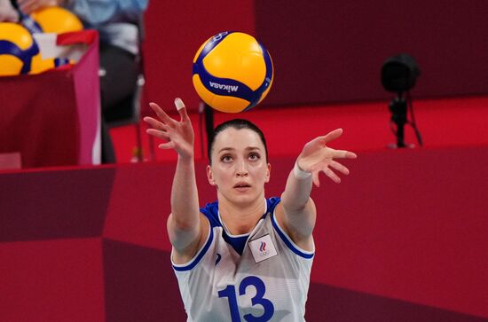 Олимпиада-2020. Волейбол. Женщины. Матч Россия - Италия