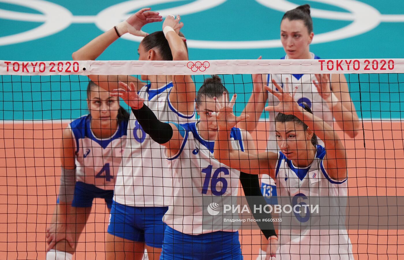 Олимпиада-2020. Волейбол. Женщины. Матч Россия - Италия