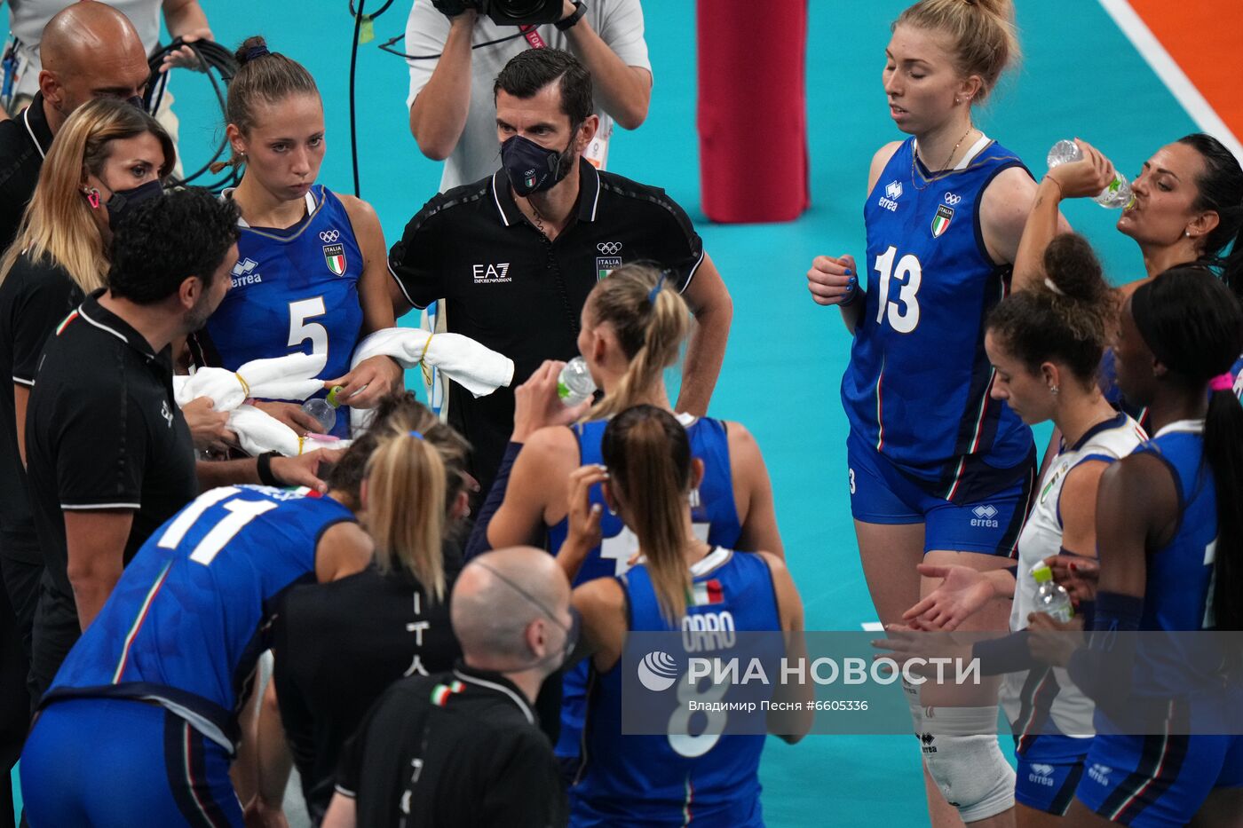 Олимпиада-2020. Волейбол. Женщины. Матч Россия - Италия