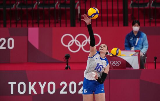 Олимпиада-2020. Волейбол. Женщины. Матч Россия - Италия