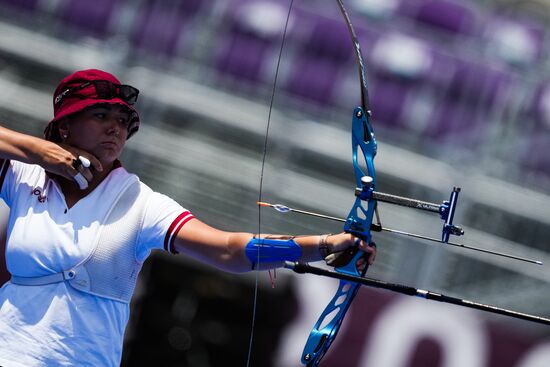 Олимпиада-2020. Стрельба из лука. Женщины. Командное первенство