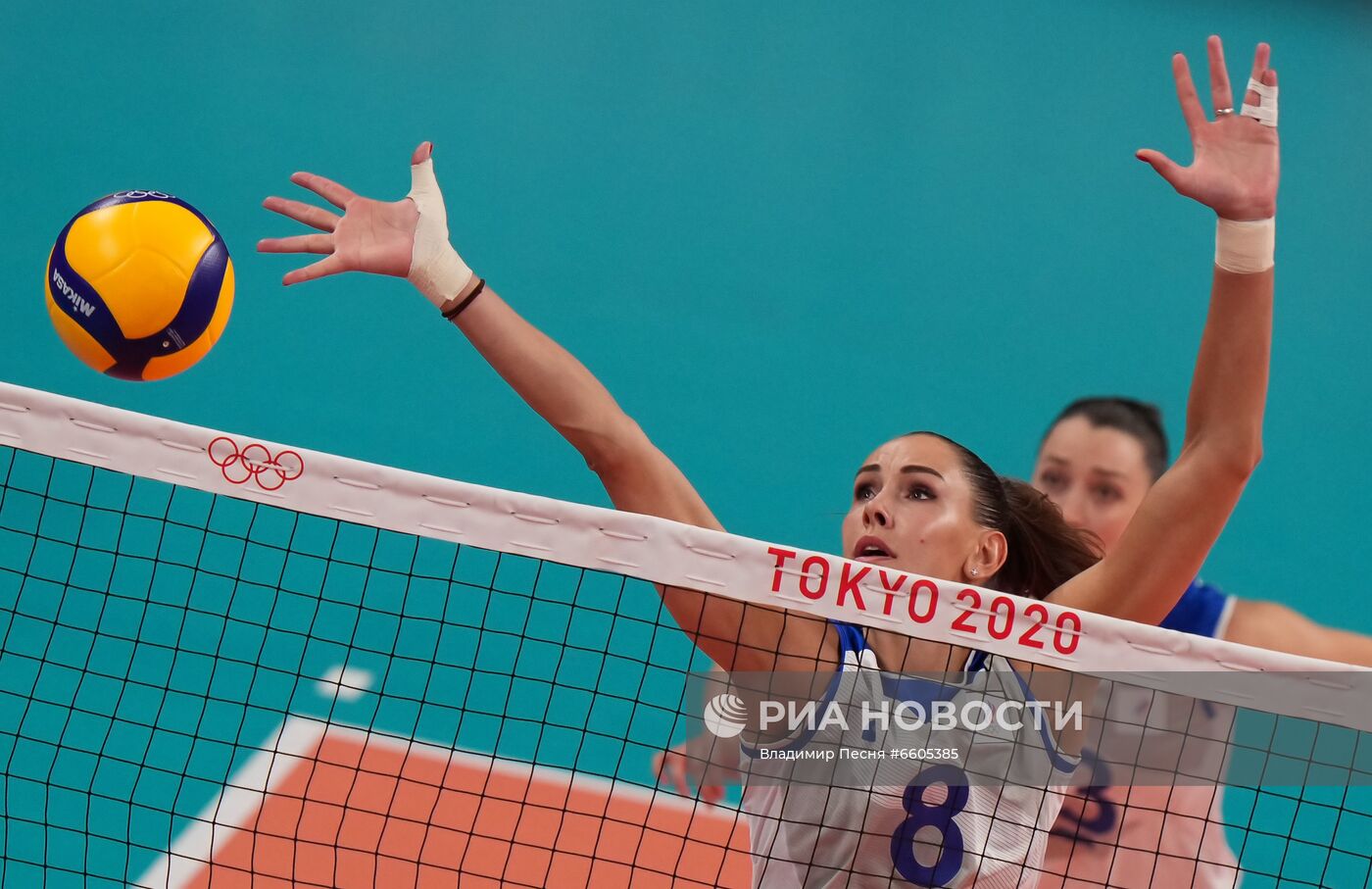 Олимпиада-2020. Волейбол. Женщины. Матч Россия - Италия