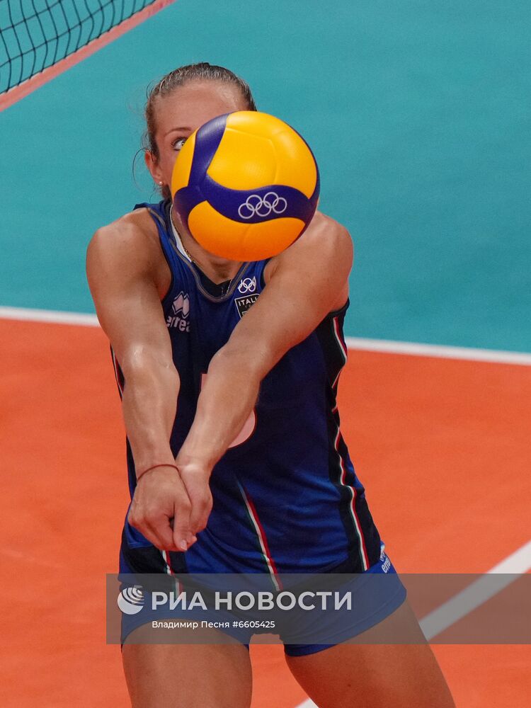 Олимпиада-2020. Волейбол. Женщины. Матч Россия - Италия