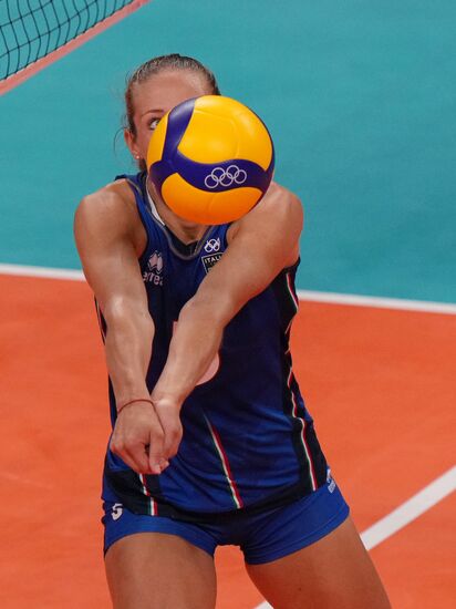 Олимпиада-2020. Волейбол. Женщины. Матч Россия - Италия