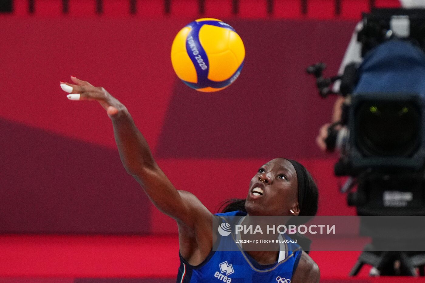 Олимпиада-2020. Волейбол. Женщины. Матч Россия - Италия