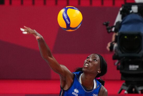 Олимпиада-2020. Волейбол. Женщины. Матч Россия - Италия