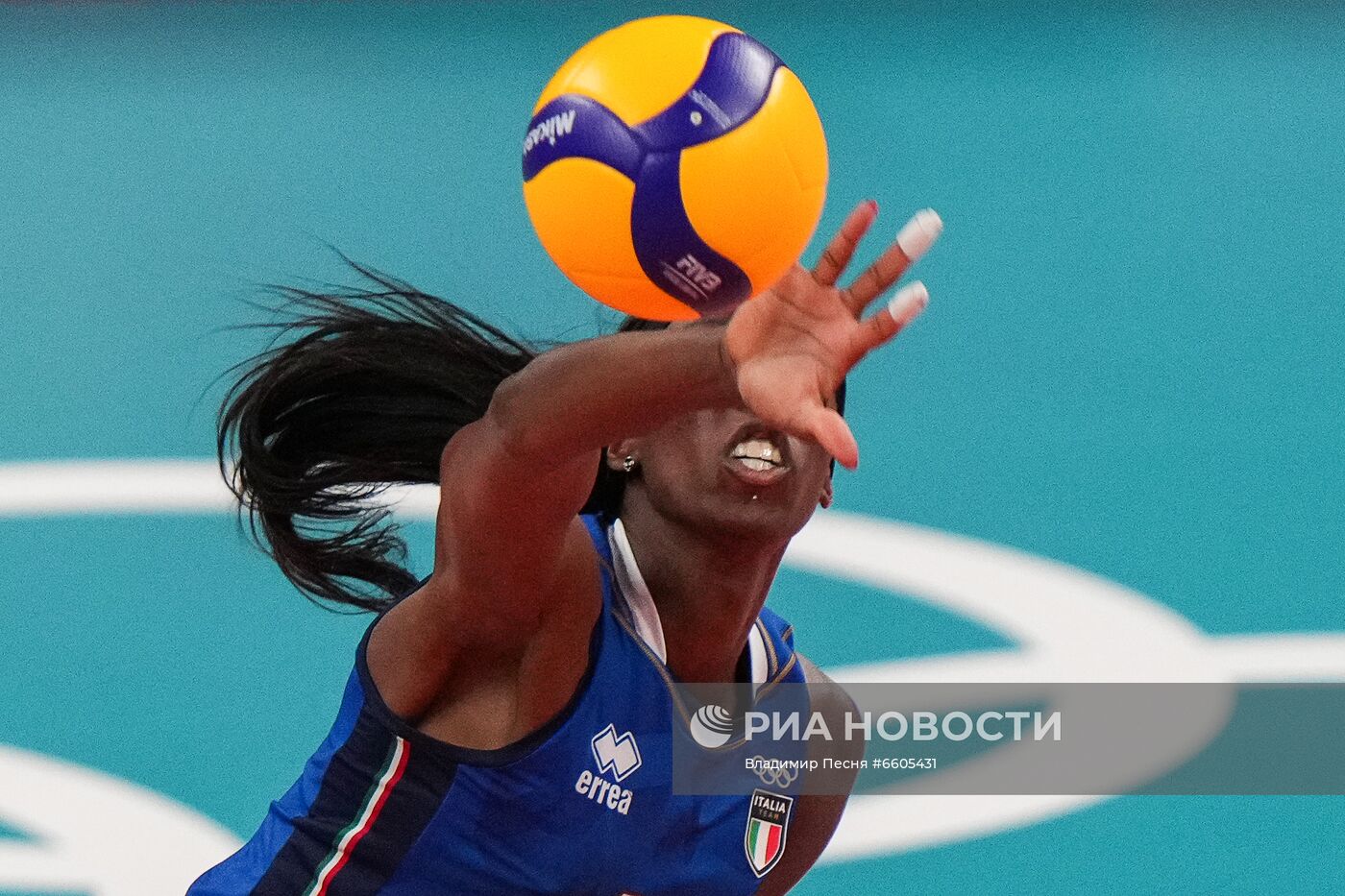 Олимпиада-2020. Волейбол. Женщины. Матч Россия - Италия