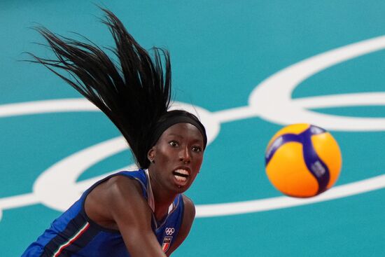 Олимпиада-2020. Волейбол. Женщины. Матч Россия - Италия