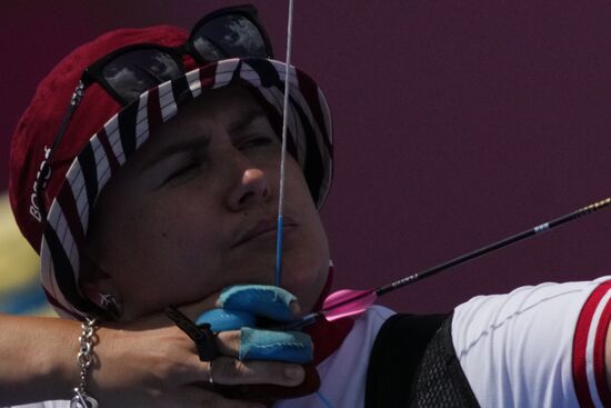 Олимпиада-2020. Стрельба из лука. Женщины. Командное первенство