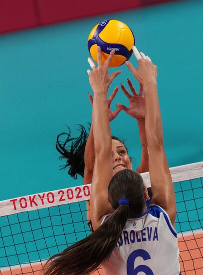 Олимпиада-2020. Волейбол. Женщины. Матч Россия - Италия