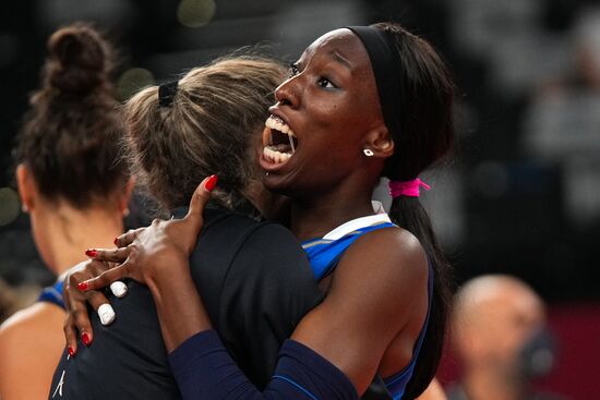 Олимпиада-2020. Волейбол. Женщины. Матч Россия - Италия