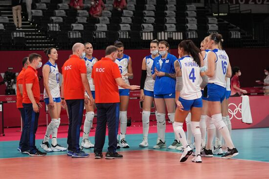 Олимпиада-2020. Волейбол. Женщины. Матч Россия - Италия