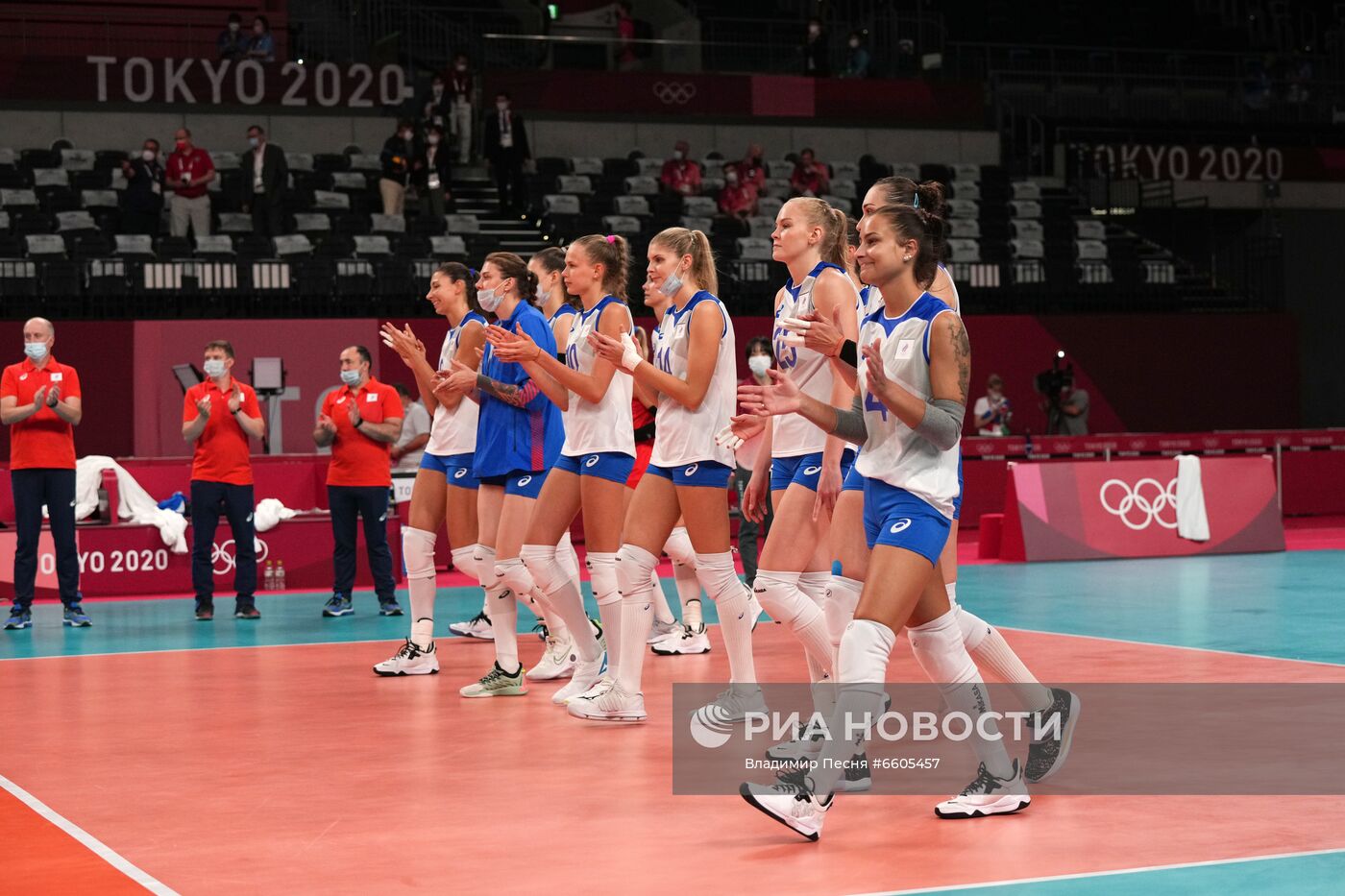 Олимпиада-2020. Волейбол. Женщины. Матч Россия - Италия