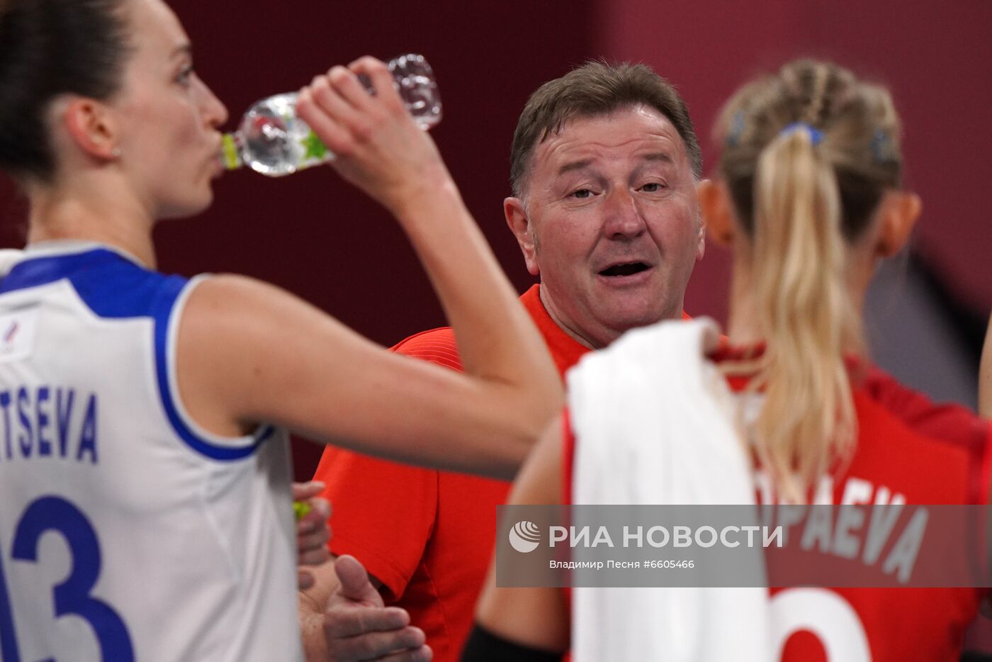 Олимпиада-2020. Волейбол. Женщины. Матч Россия - Италия