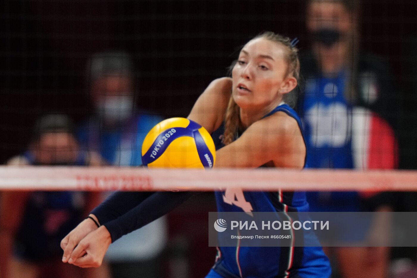 Олимпиада-2020. Волейбол. Женщины. Матч Россия - Италия