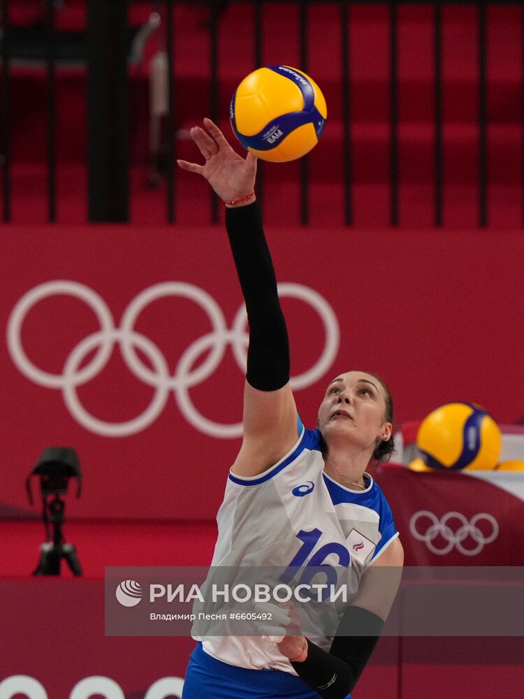 Олимпиада-2020. Волейбол. Женщины. Матч Россия - Италия