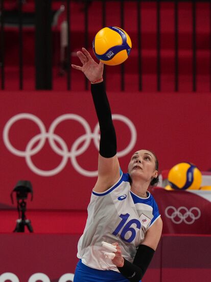 Олимпиада-2020. Волейбол. Женщины. Матч Россия - Италия