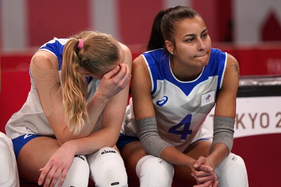 Олимпиада-2020. Волейбол. Женщины. Матч Россия - Италия