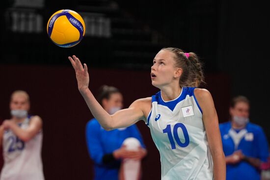 Олимпиада-2020. Волейбол. Женщины. Матч Россия - Италия