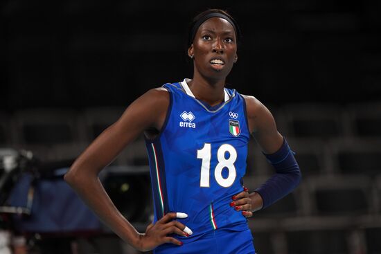 Олимпиада-2020. Волейбол. Женщины. Матч Россия - Италия