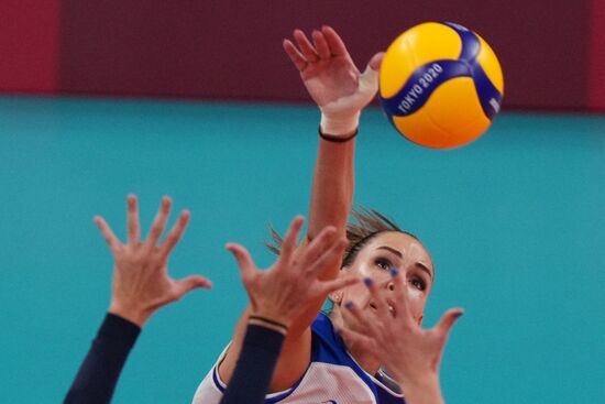 Олимпиада-2020. Волейбол. Женщины. Матч Россия - Италия