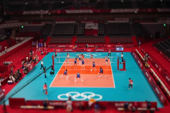 Олимпиада-2020. Волейбол. Женщины. Матч Россия - Италия