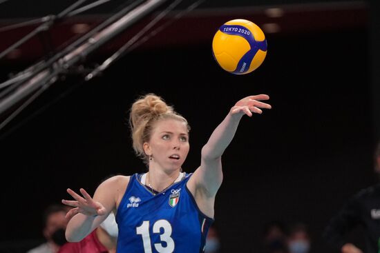 Олимпиада-2020. Волейбол. Женщины. Матч Россия - Италия