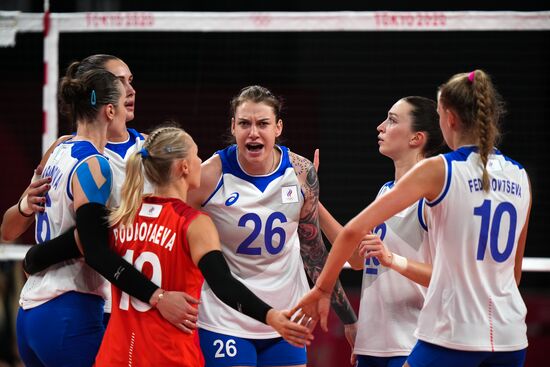 Олимпиада-2020. Волейбол. Женщины. Матч Россия - Италия