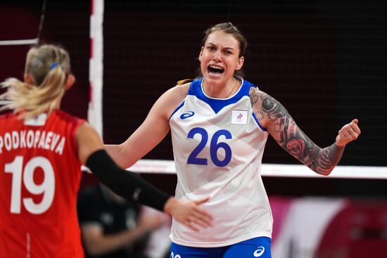 Олимпиада-2020. Волейбол. Женщины. Матч Россия - Италия