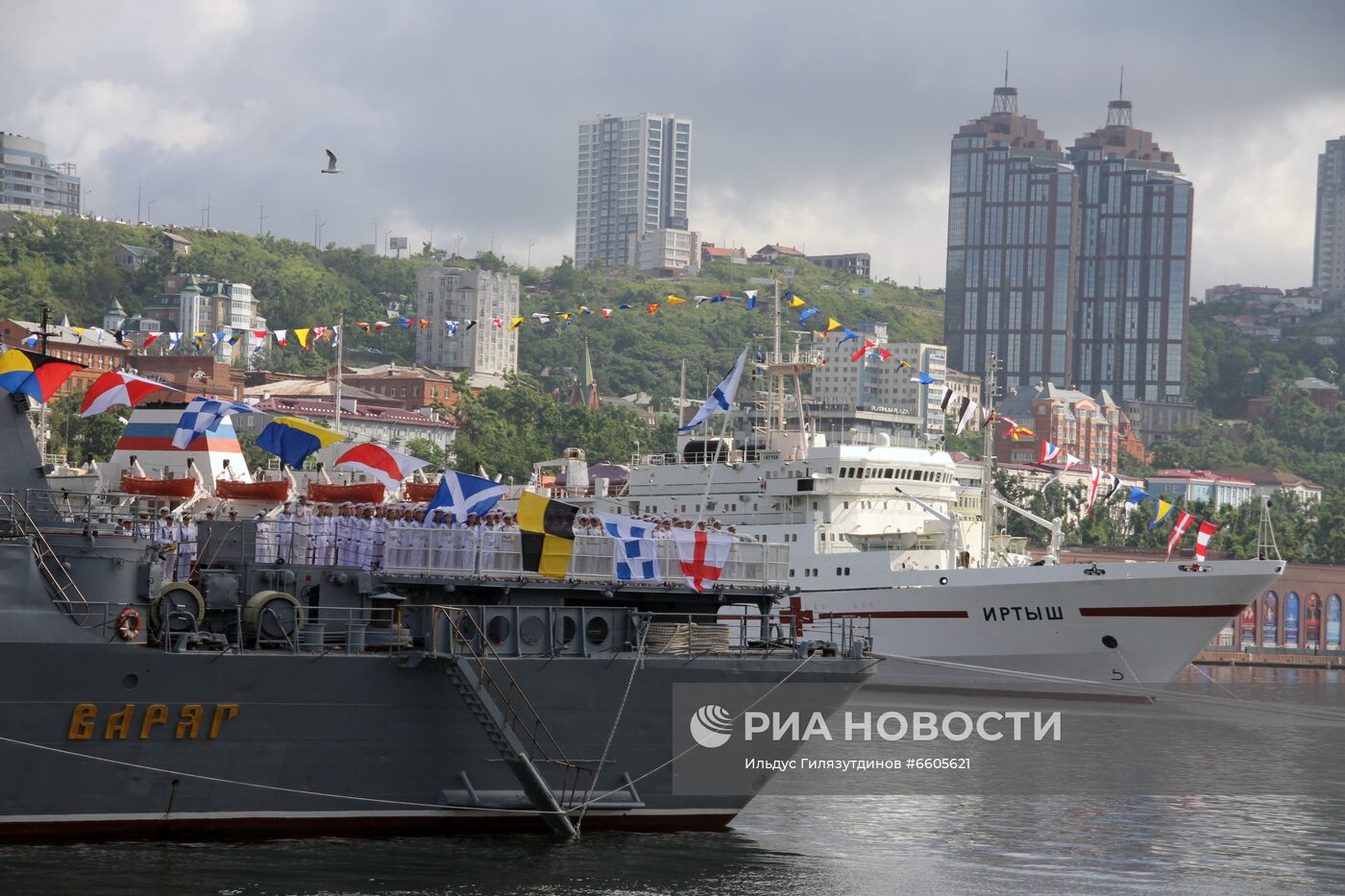 День ВМФ в городах России