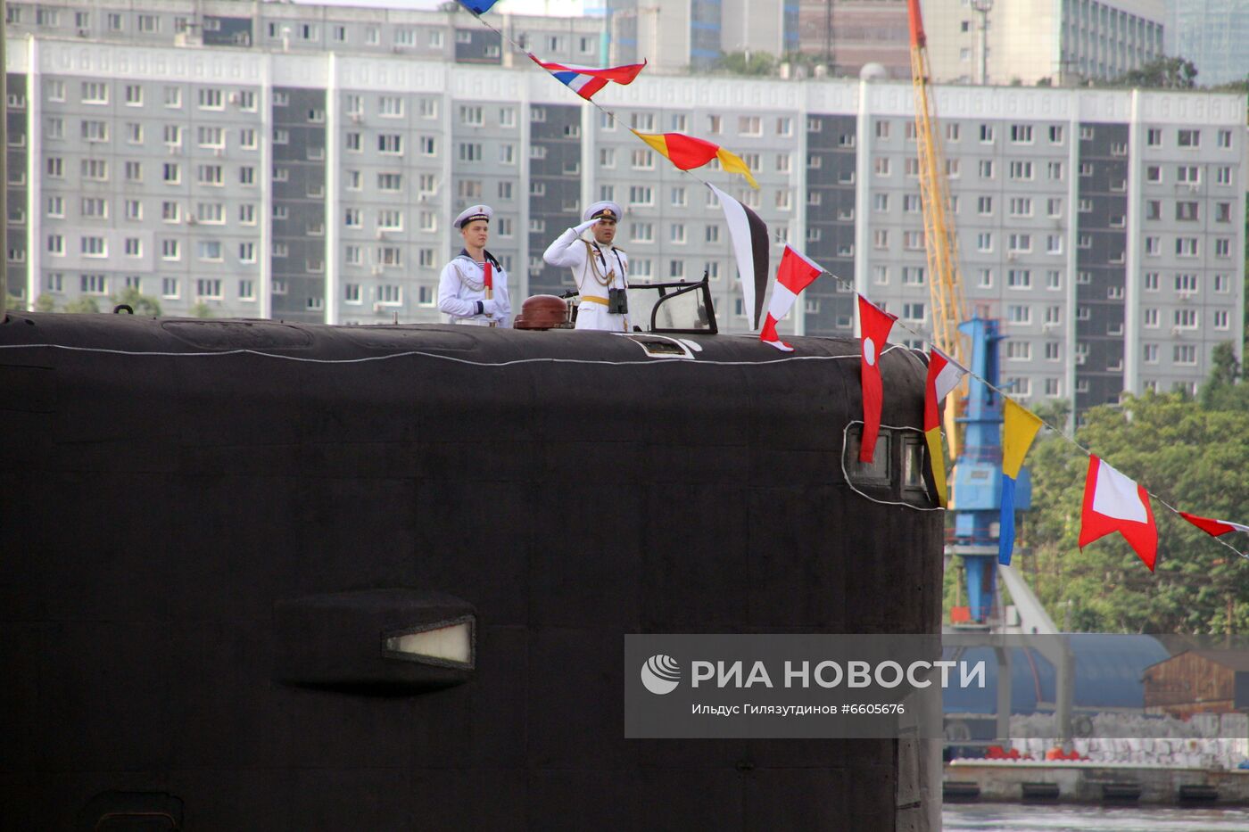 День ВМФ в городах России