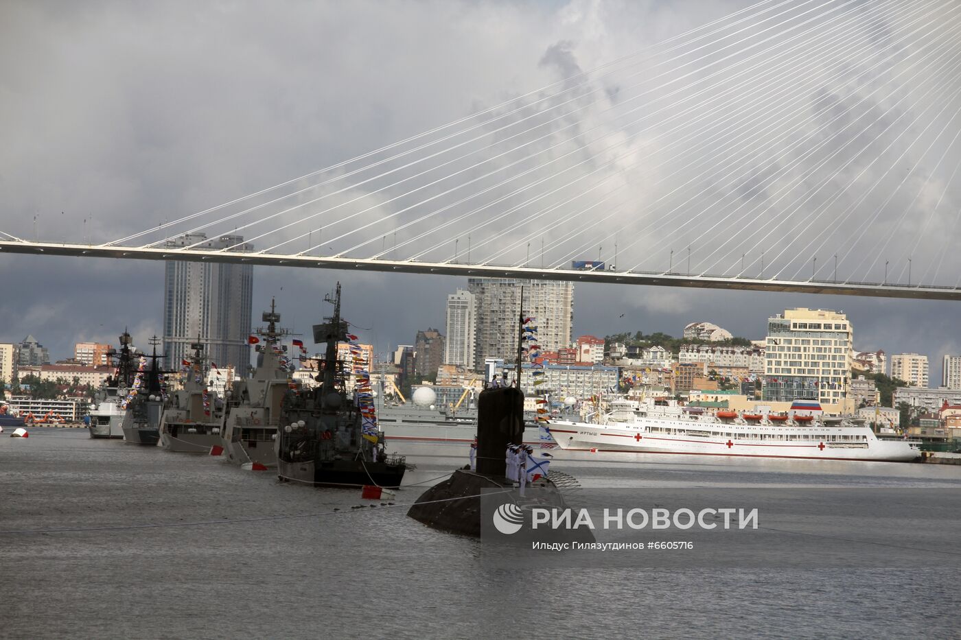 День ВМФ в городах России