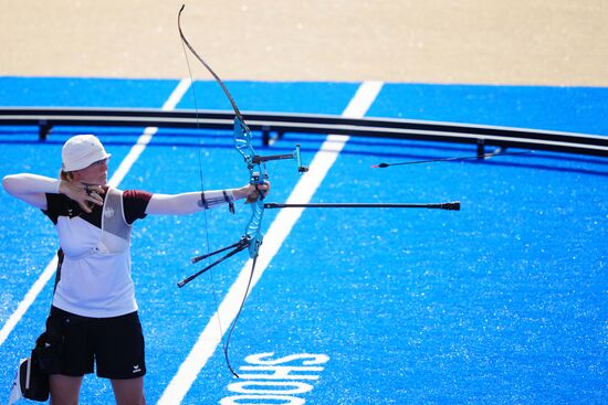 Олимпиада-2020. Стрельба из лука. Женщины. Командное первенство