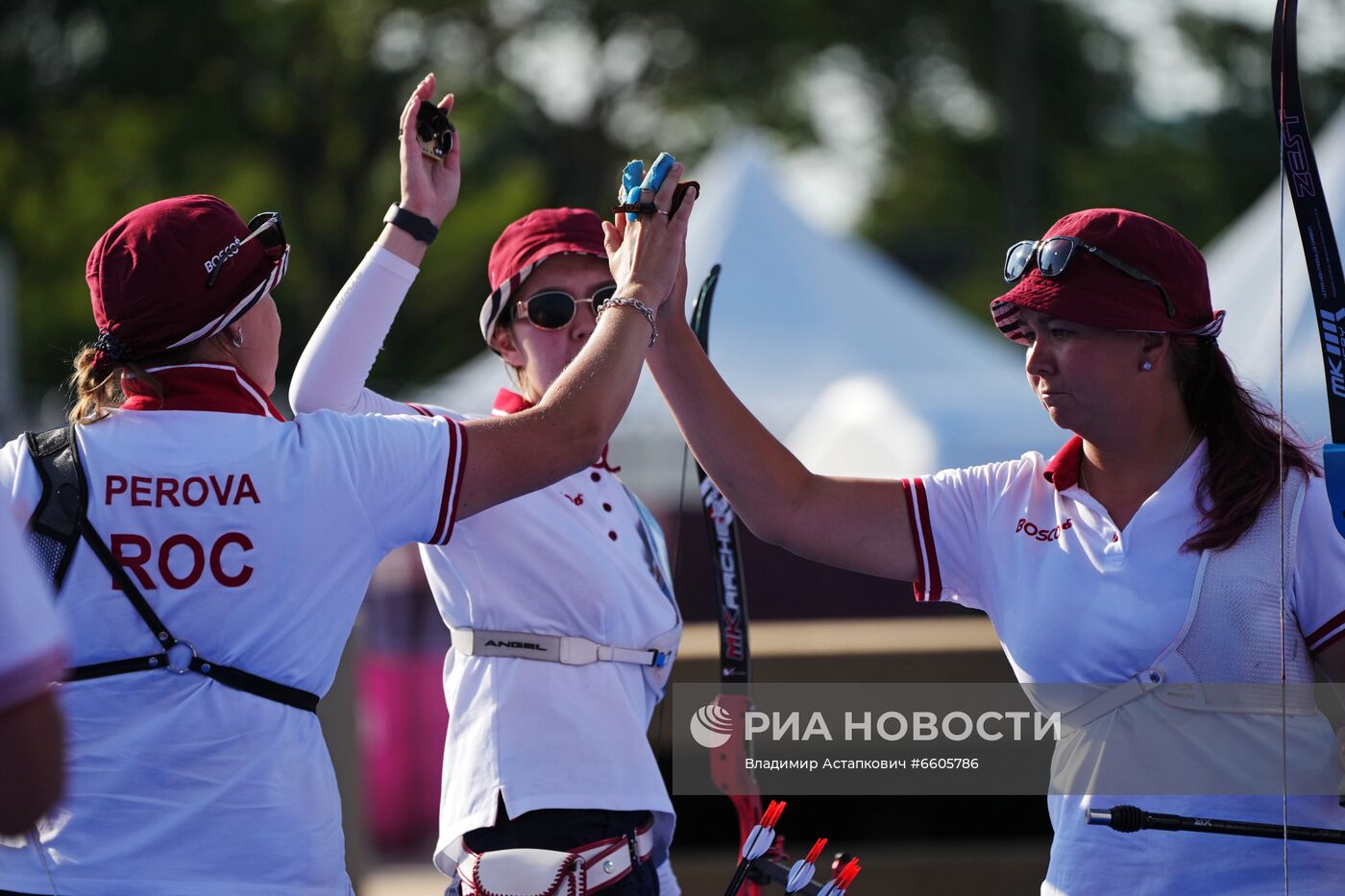 Олимпиада-2020. Стрельба из лука. Женщины. Командное первенство